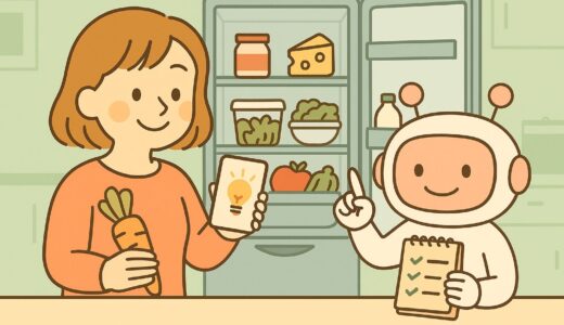 AIで食材をムダなく使い切る！冷蔵庫活用と賢い在庫管理術